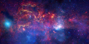 colourful star galaxy